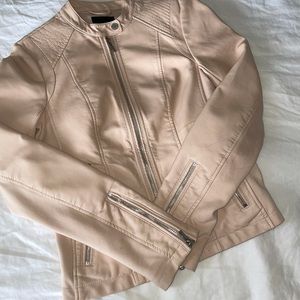 Express faux leather jacket